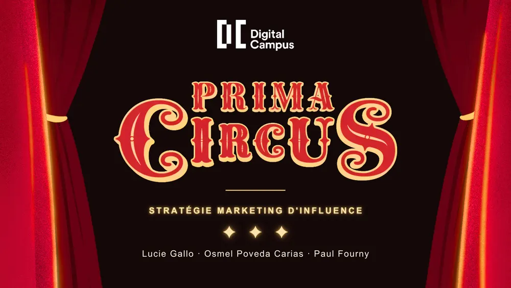Aperçu du projet : Prima Circus : stratégie d’influence